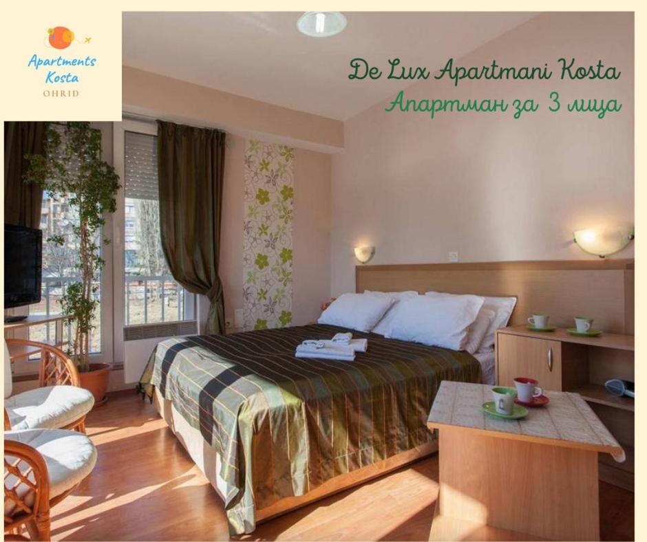 De Lux Apartments Kosta Center 오흐리드 외부 사진