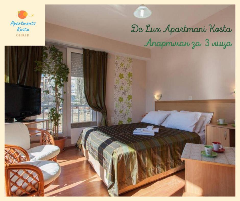 De Lux Apartments Kosta Center 오흐리드 외부 사진