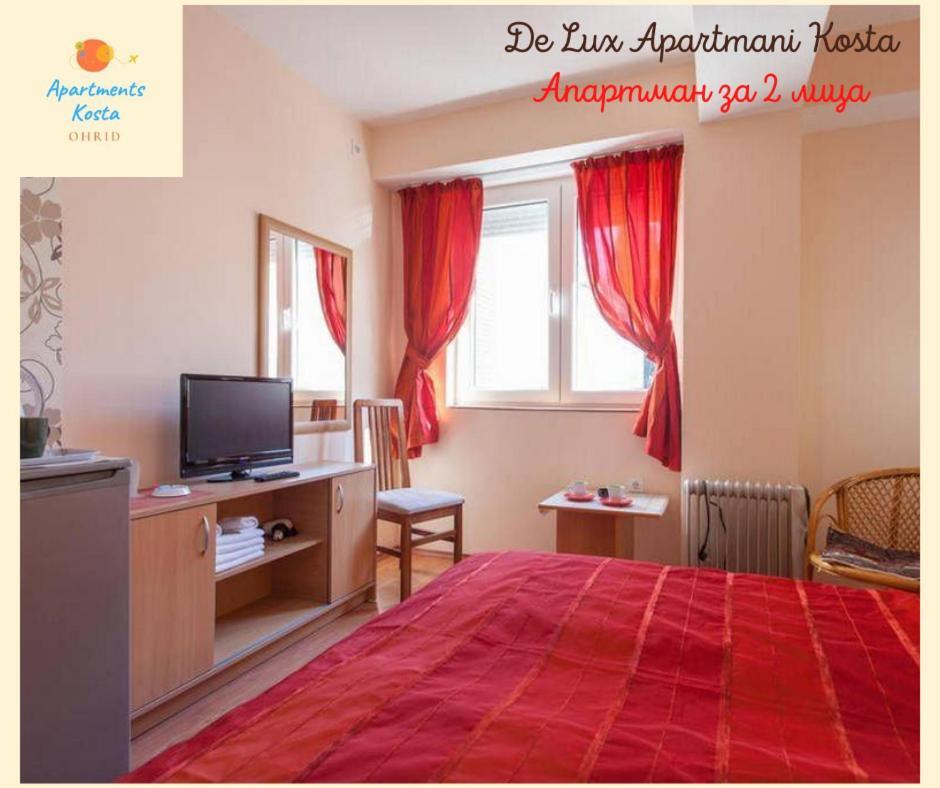 De Lux Apartments Kosta Center 오흐리드 외부 사진