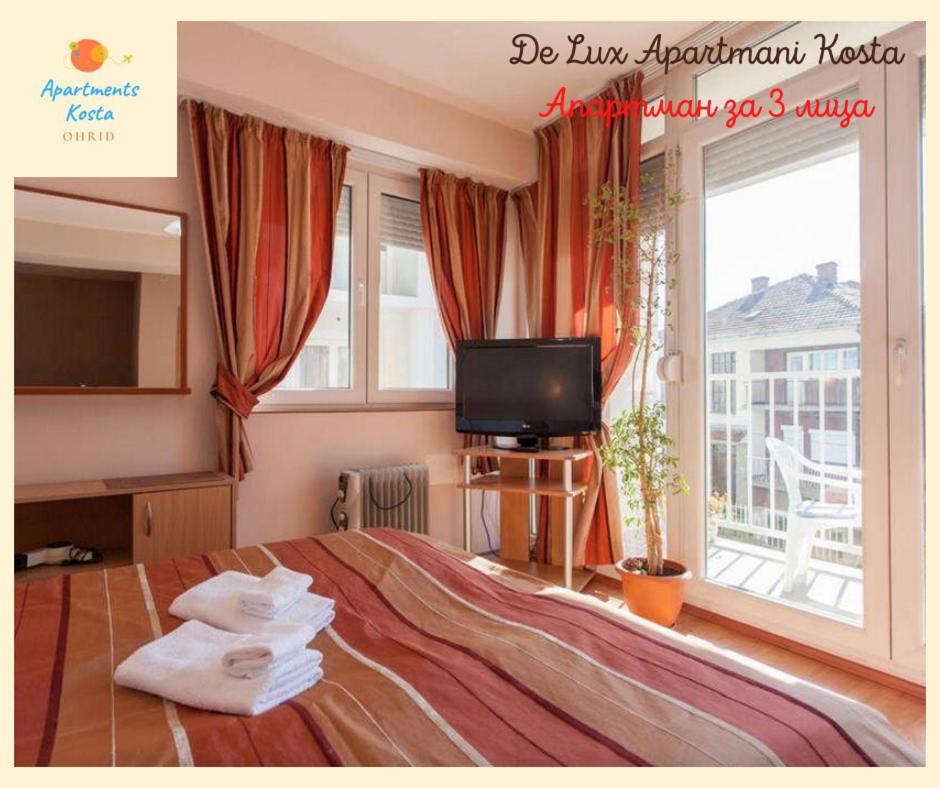 De Lux Apartments Kosta Center 오흐리드 외부 사진