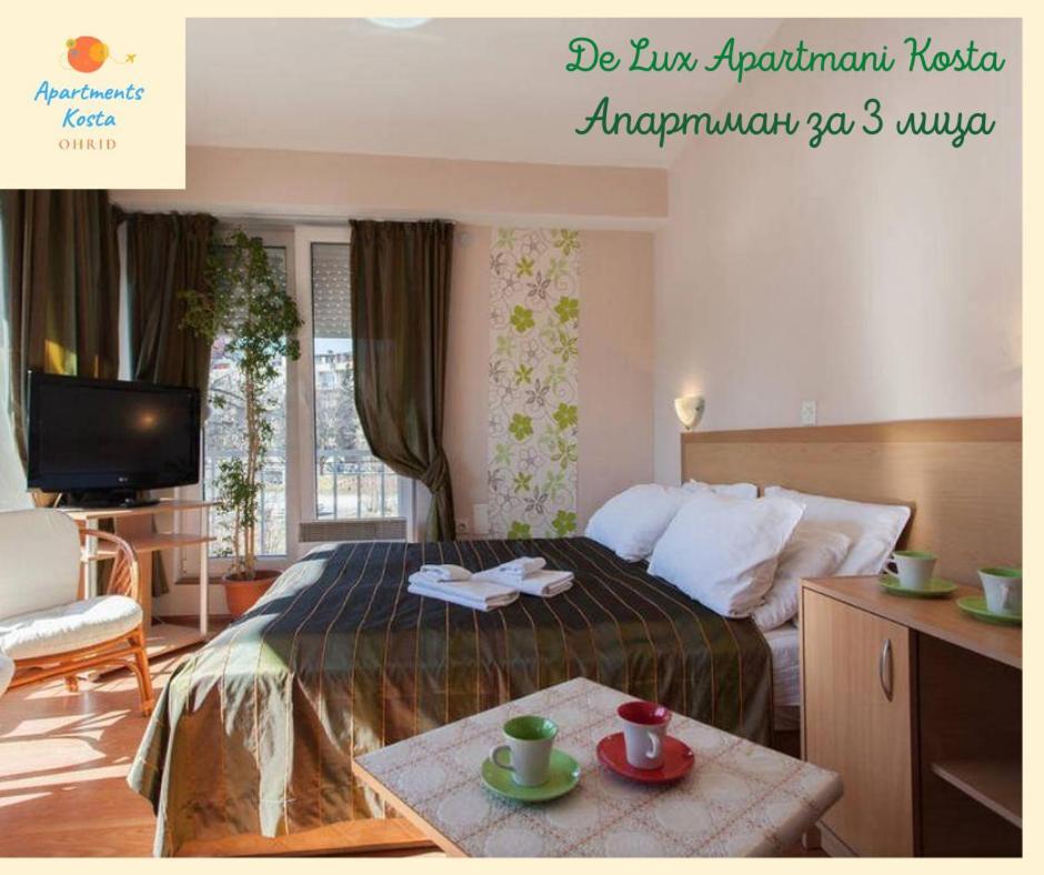 De Lux Apartments Kosta Center 오흐리드 외부 사진
