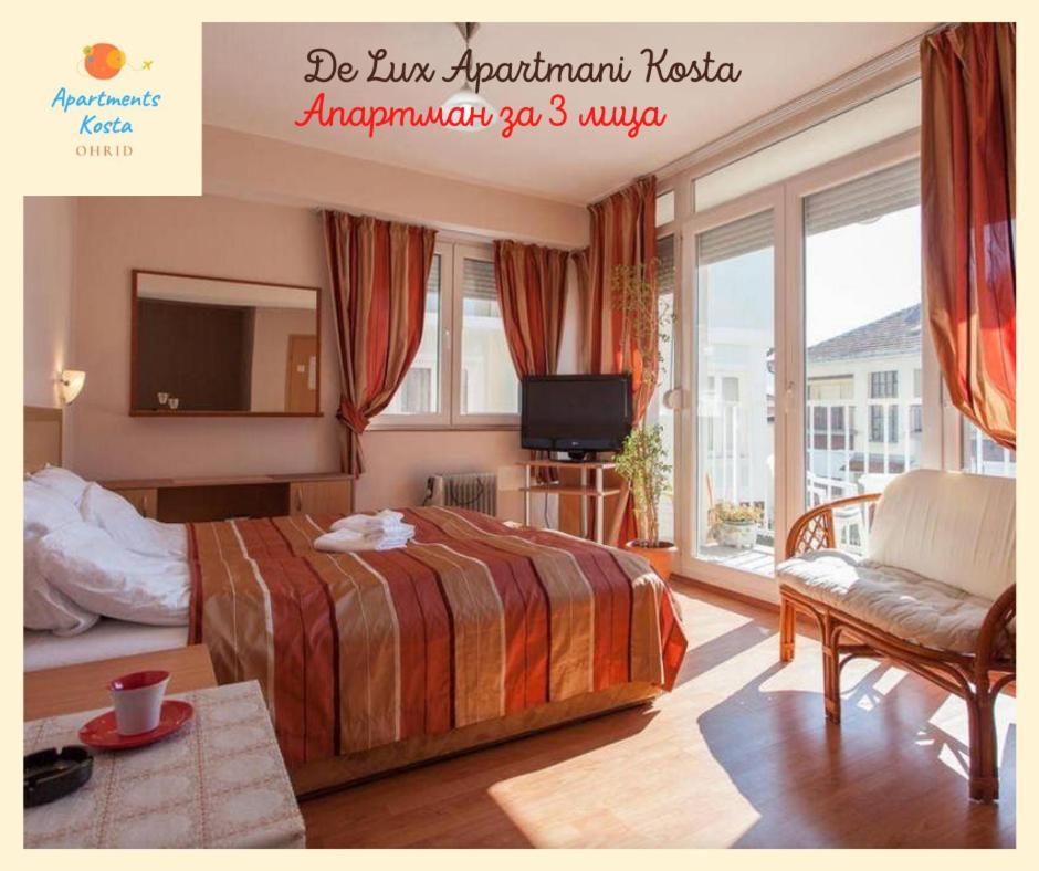 De Lux Apartments Kosta Center 오흐리드 외부 사진