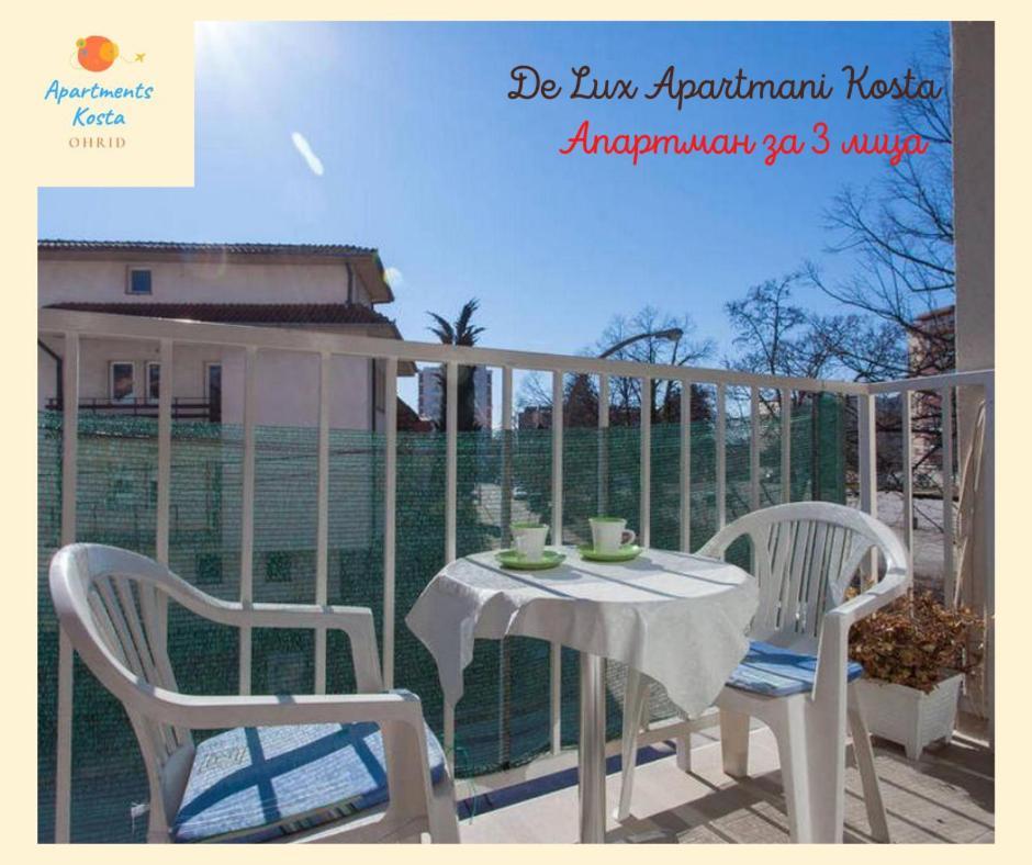 De Lux Apartments Kosta Center 오흐리드 외부 사진